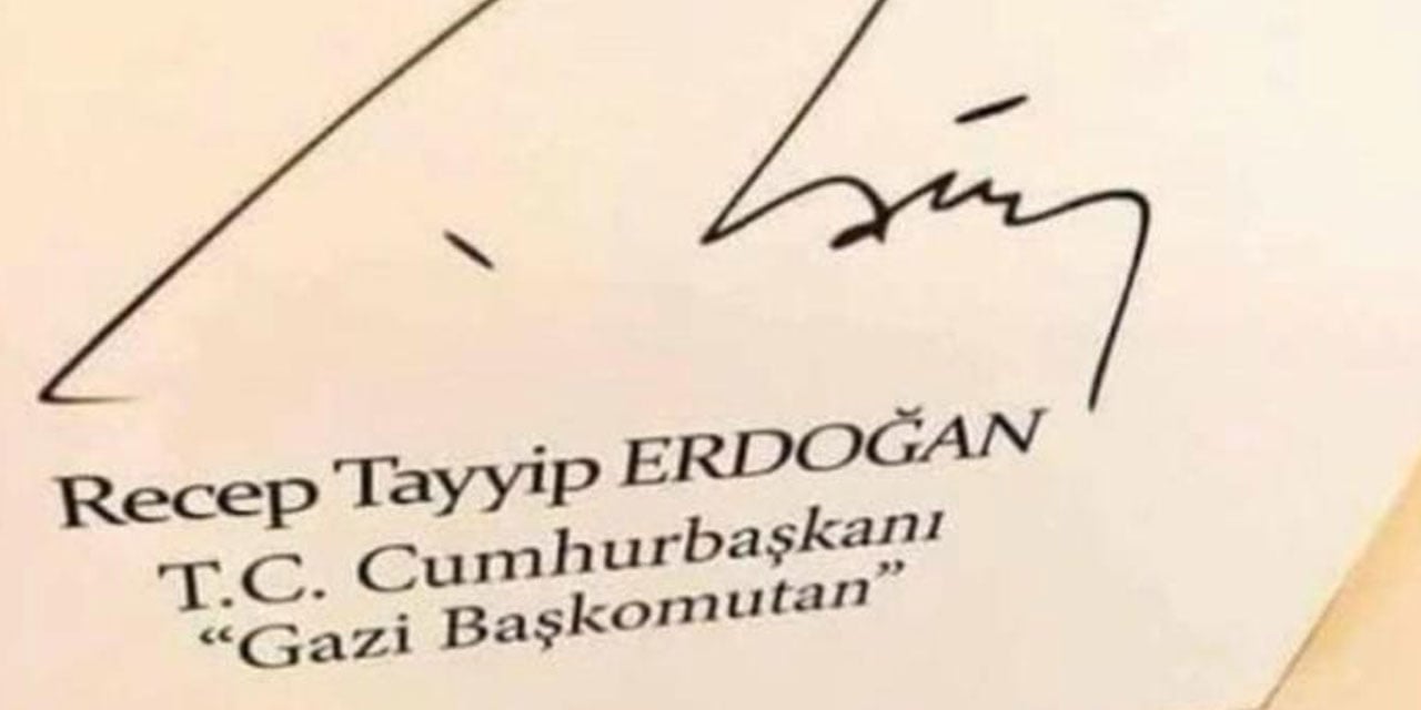 Erdoğan'ın imzasına 'Gazi Başkomutan' unvanı mı eklendi? İletişim Başkanlığı açıkladı