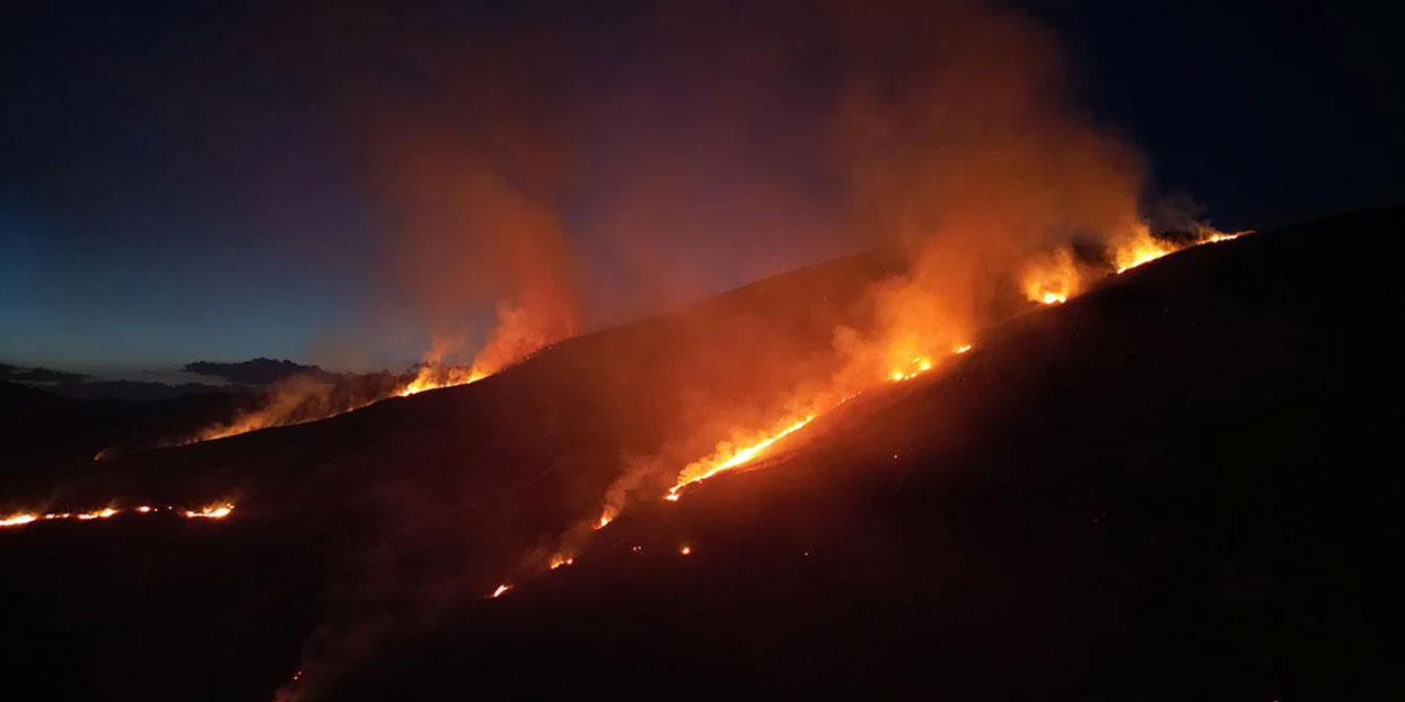 Sivas'ta orman yangını alarmı: Köylüler seferber oldu