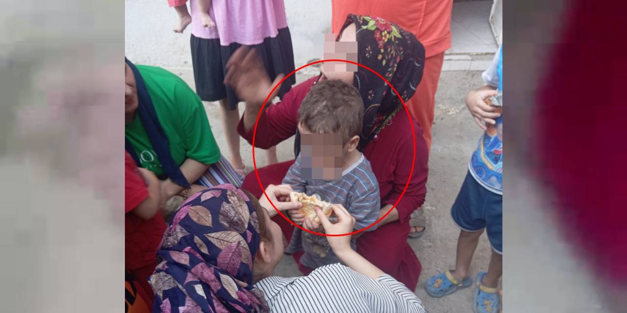 Çocuğuna işkence ettiği iddiasıyla gözaltına alındı, linçten polis kurtardı