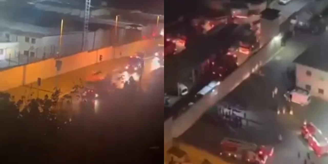 Metris Cezaevi'nde hareketlilik! Bölgeye çok sayıda itfaiye sevk edildi