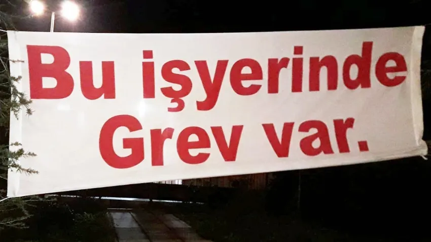 Sarar mağazasında çalışan 400 işçi yarın greve çıkıyor