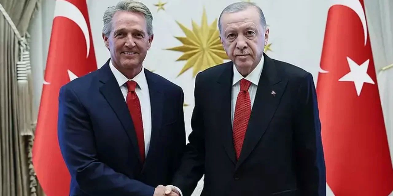 Erdoğan ile ABD'nin Ankara Büyükelçisi arasında veda görüşmesi