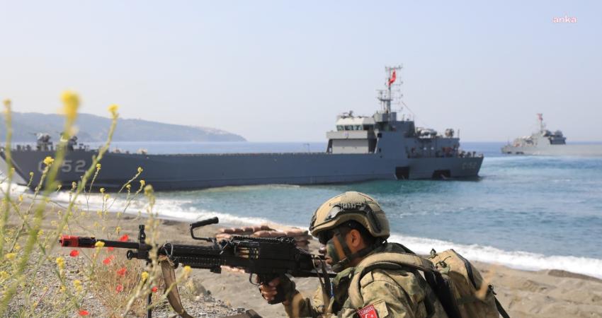 MSB'den İsrail'i koruyan ABD gemisi ile tatbikat haberine açıklama: Tatbikat değil eğitim