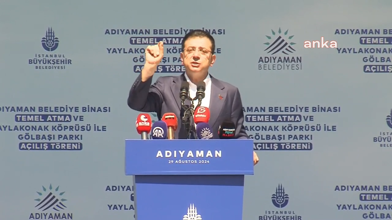 İmamoğlu Adıyaman’da temel atma töreninde konuştu: Neyin ihmal edildiğine yukarıdan aşağı bakılacak