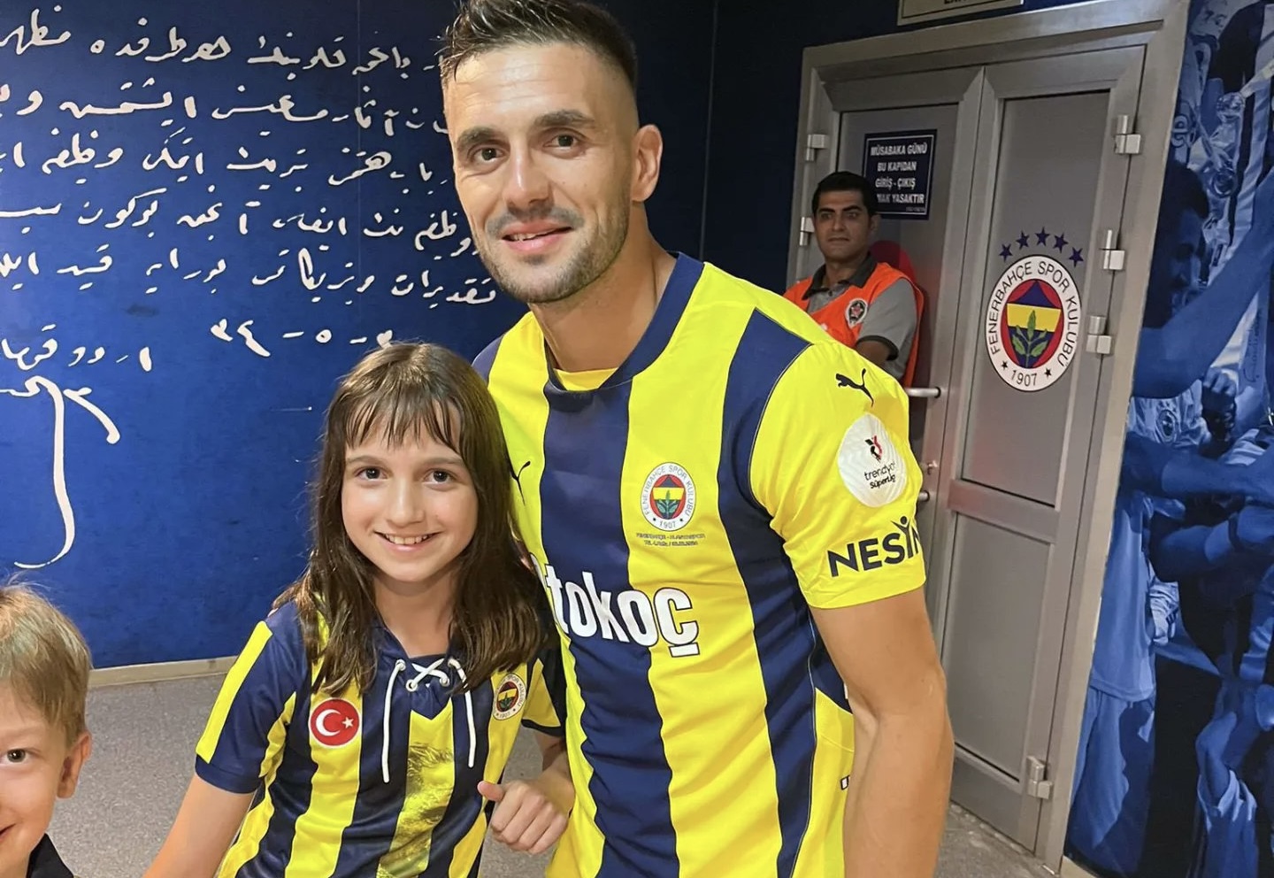 Fenerbahçe başkanının kızı seremonide!