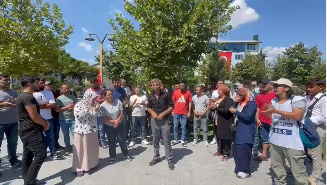 AKP'li vekile ait Fernas Madencilik'te sendikaya üye oldukları gerekçesiyle işten atılan işçiler direniyor!