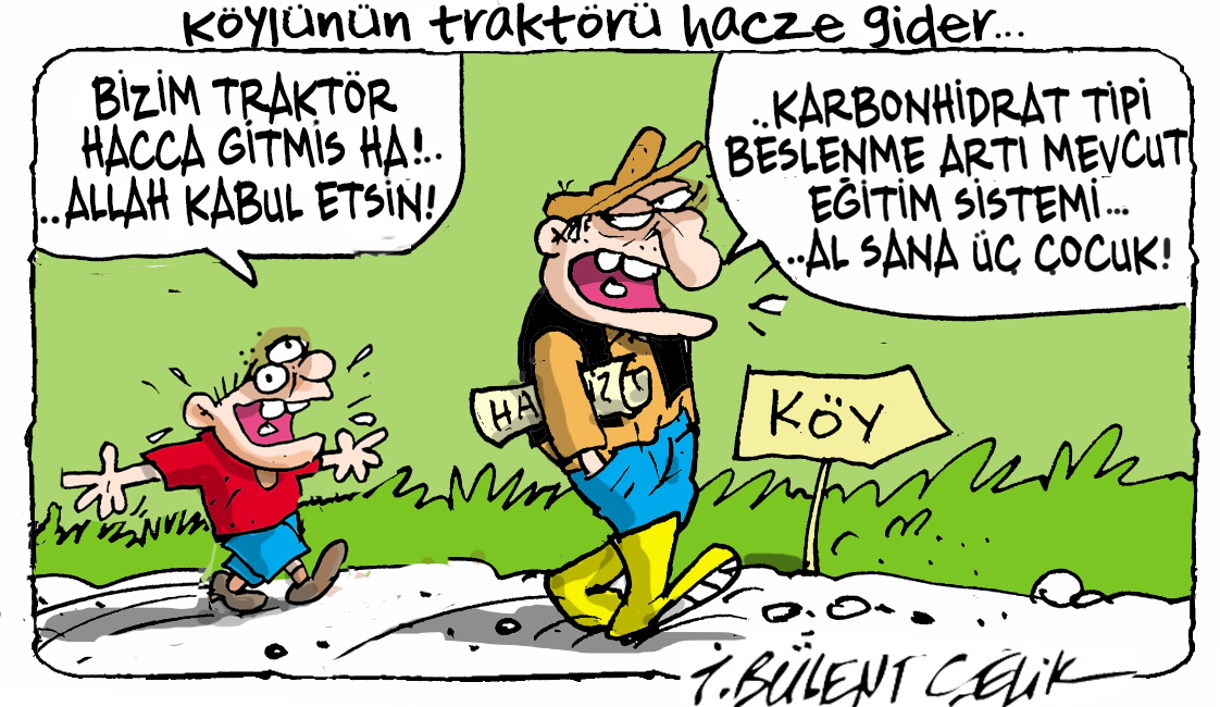 İ. Bülent Çelik çizdi...