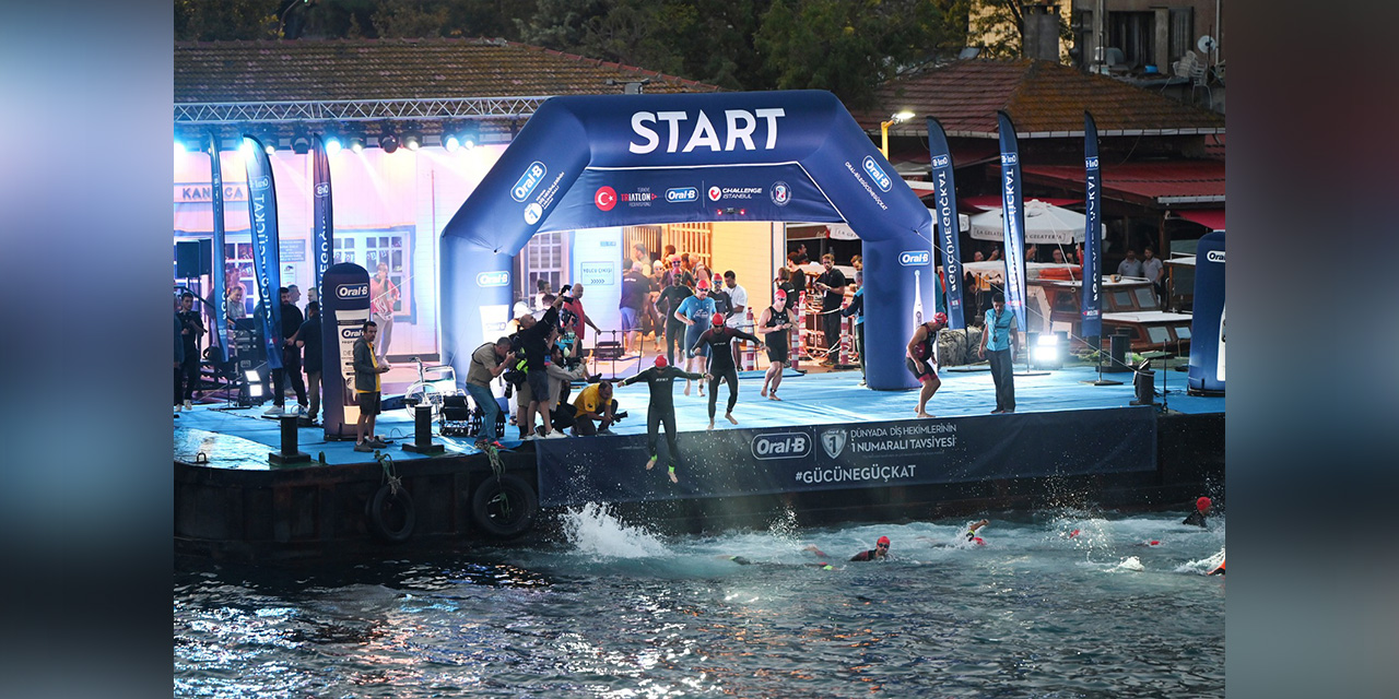 Oral-B Challenge İstanbul: Kıtalararası triatlon heyecanı Beykoz'da yaşandı