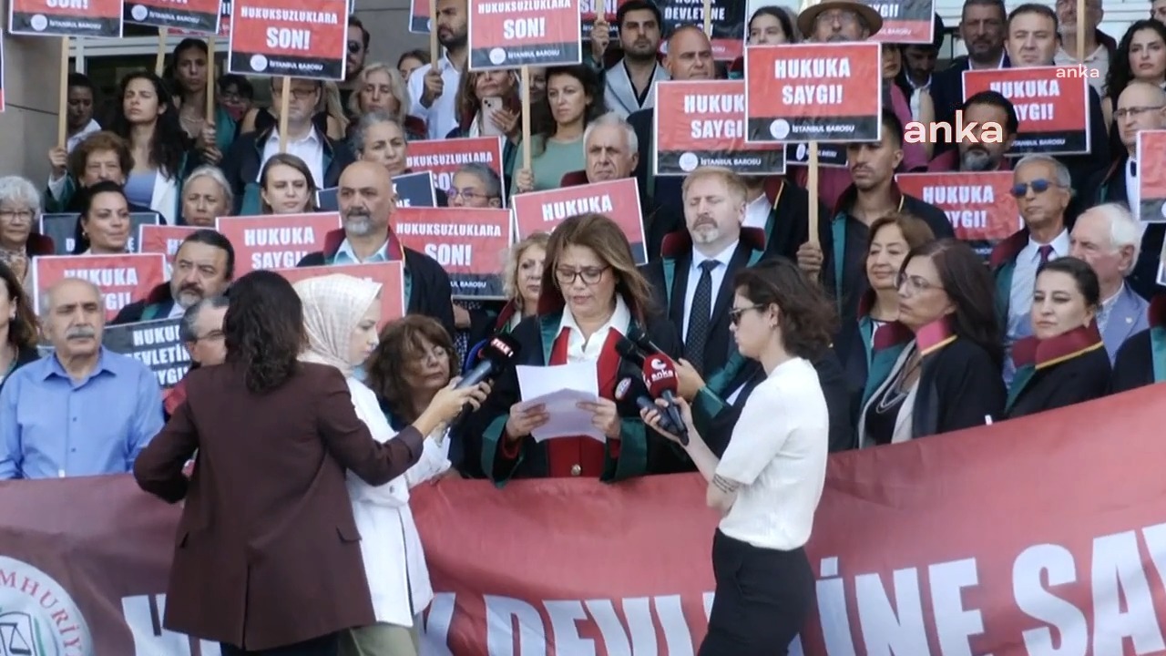 İstanbul Barosu Başkanı Filiz Saraç'dan Can Atalay açıklaması