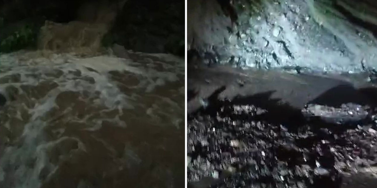 Hatay'da heyelan alarmı! Yaya yolu ulaşıma kapandı