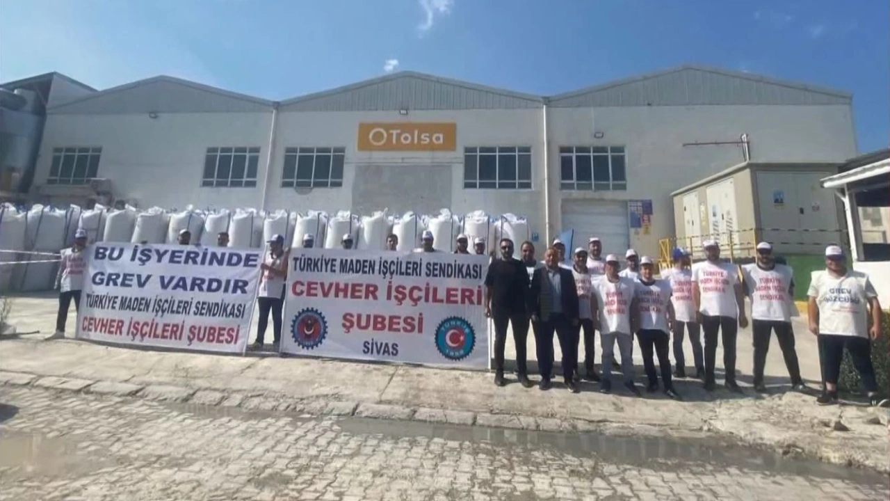 Ordu Fatsa'da Tolsa Fabrikası işçilerinin grevi sürüyor