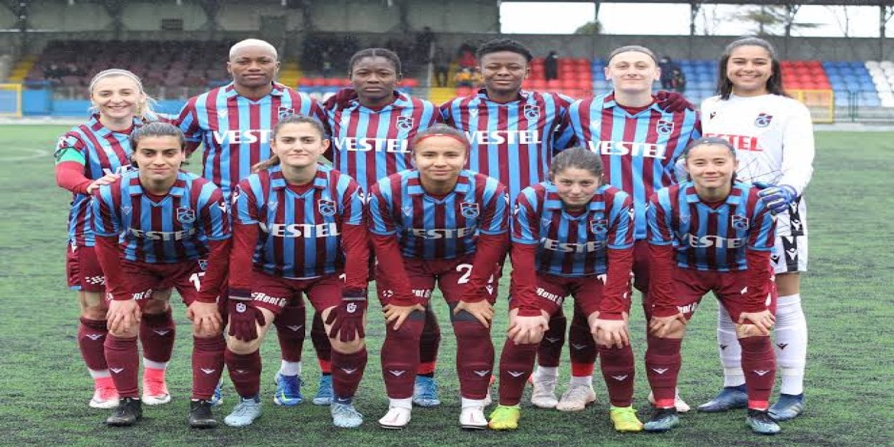 Trabzonspor kadın futbol takımı sahaya çıktı ama karşısında rakip bulamadı!