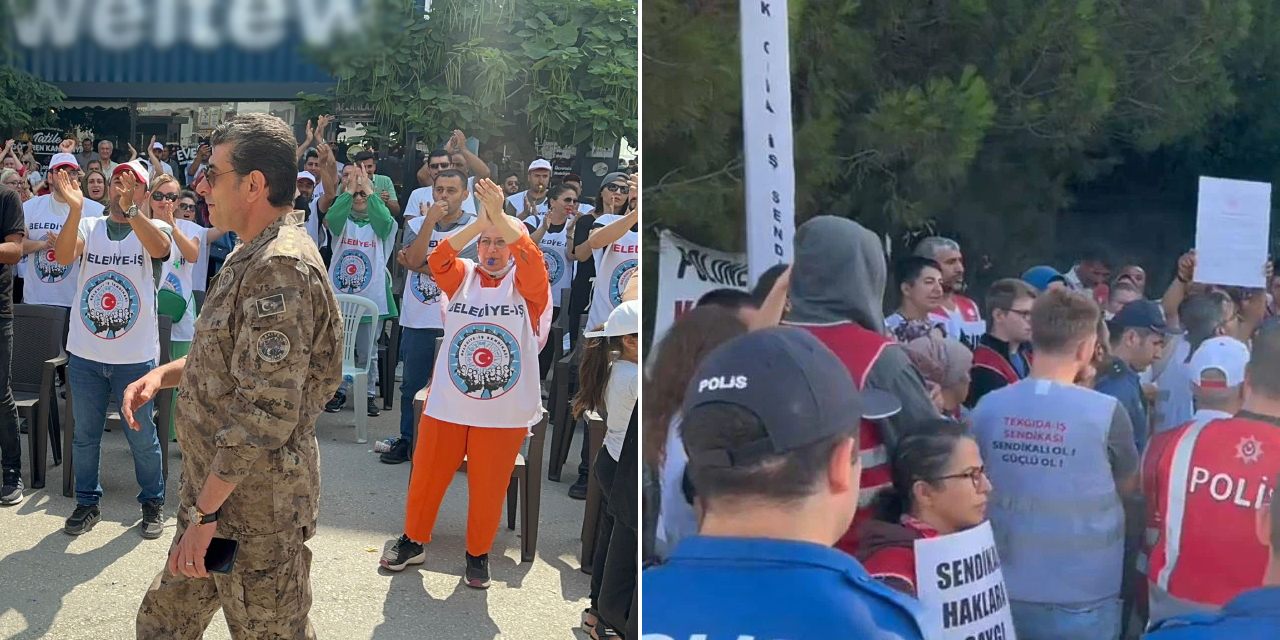 İşçi aynı işçi polis aynı polis ama yaklaşım taban tabana zıt
