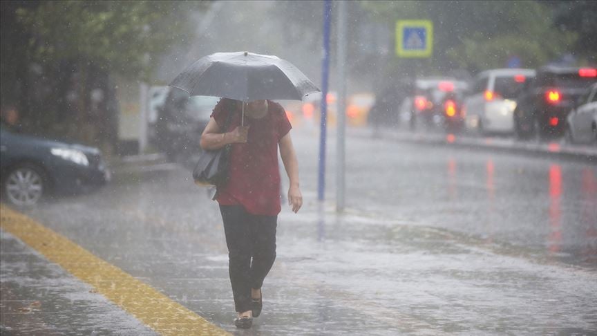 Meteoroloji'den Batı Akdeniz için kuvvetli yağış uyarısı