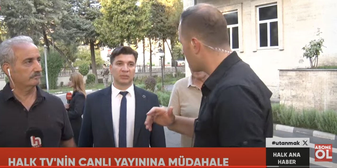 Gazeteci Ferit Demir'e canlı yayında müdahale: Bakan korumaları 'yayını kes' dedi
