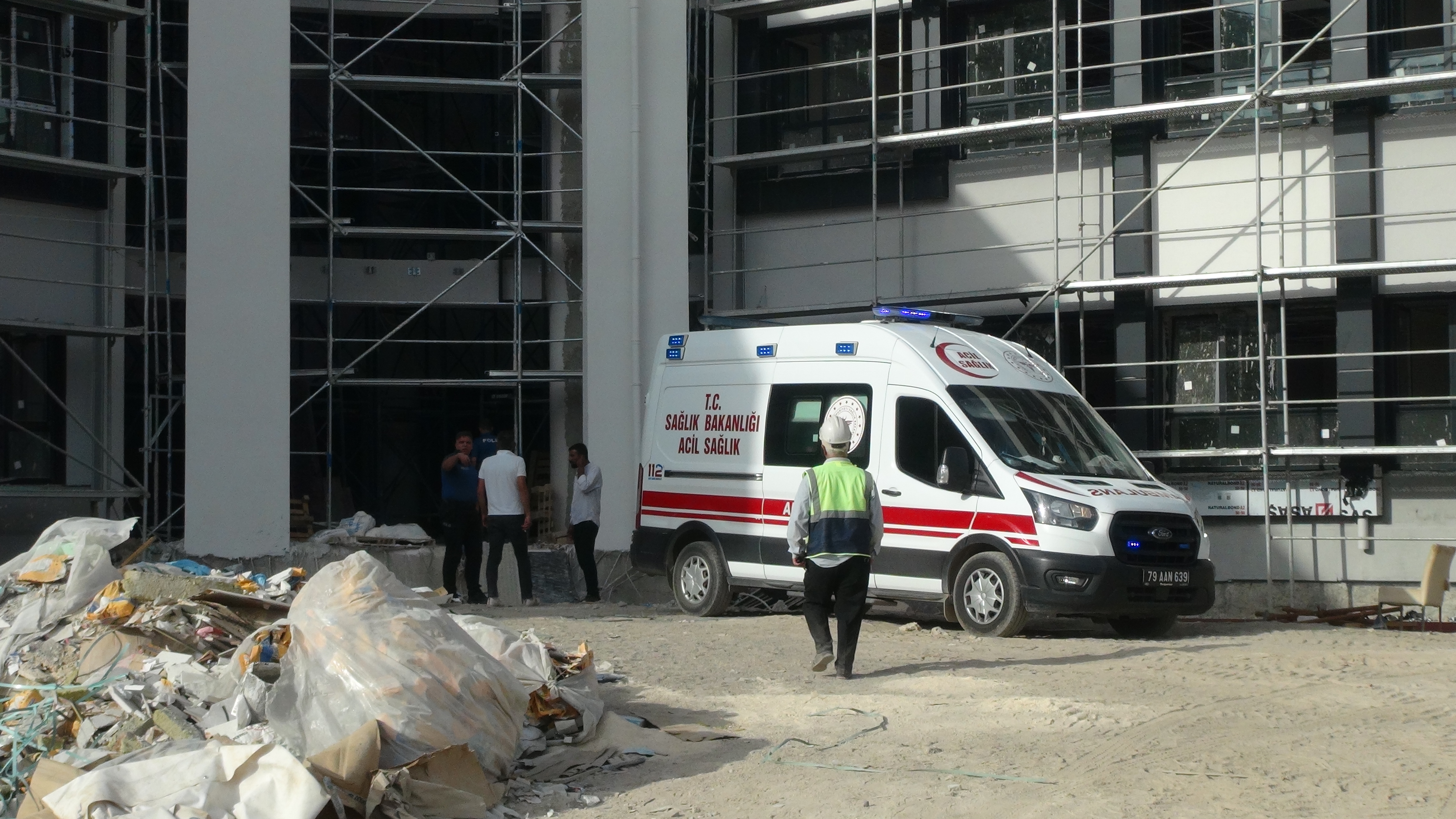 Kilis'te inşaatta iş cinayeti: Suriye uyruklu işçi hayatını kaybetti