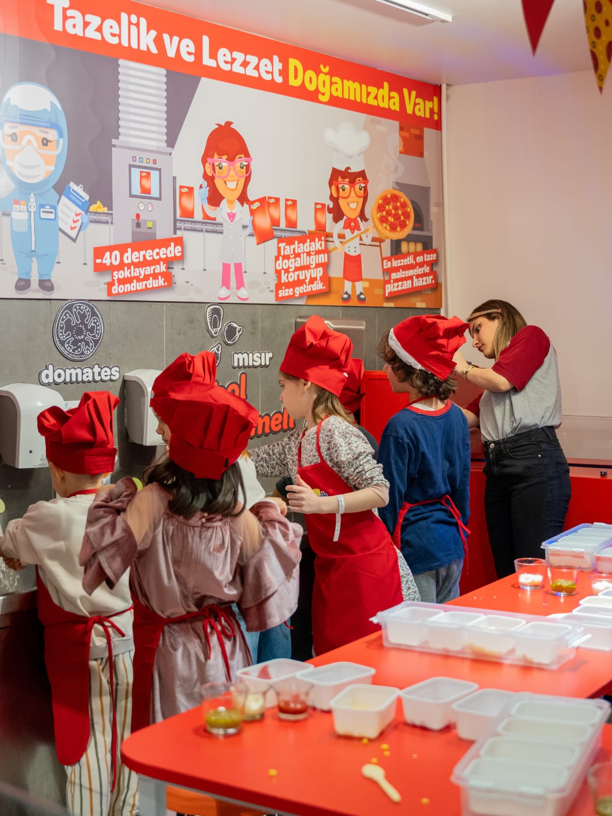 SuperFresh, çocukların  ‘Pizza Aşkı’nı kutladı