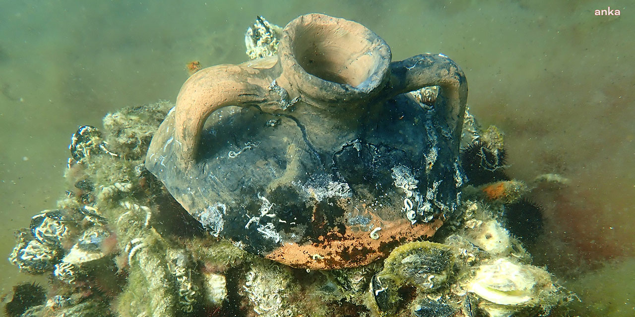 Tuzla'da Doğu Roma İmparatorluğu dönemine ait amfora parçası bulundu