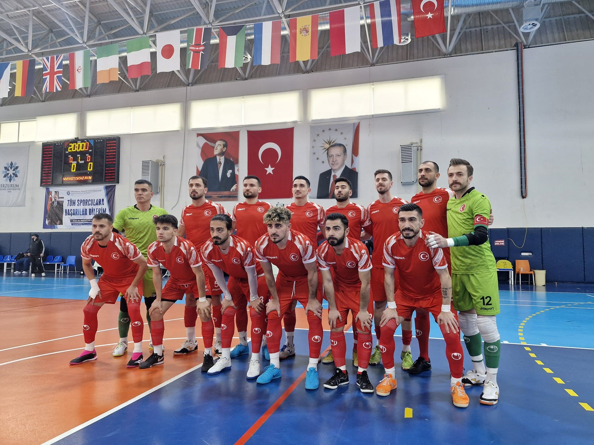 İşitme Engelli Erkek Futsal Milli Takımı çeyrek finalde