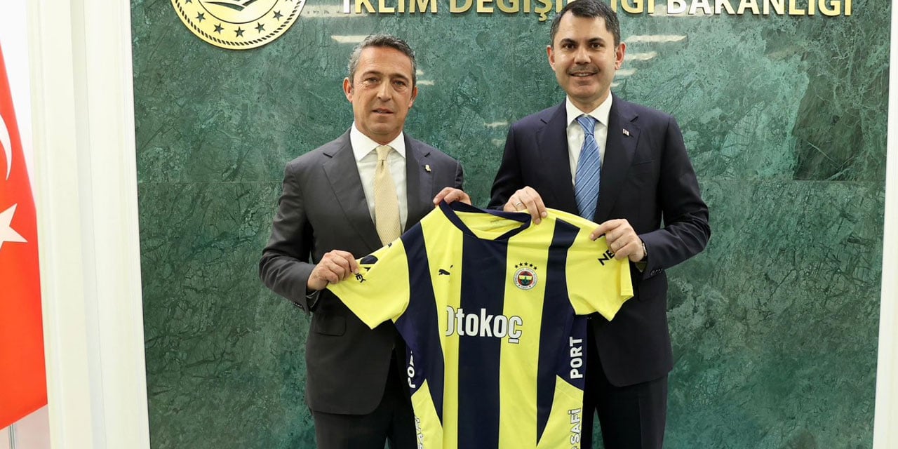 Murat Kurum, Fenerbahçe Başkanı Ali Koç ve yönetim kurulu üyelerini ağırladı