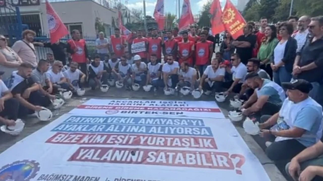 CHP'li Günaydın, sendikalı oldukları için işten atılan 'Fernas' işçilerini TBMM'ye taşıdı