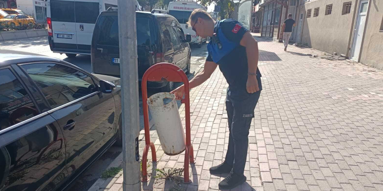 Bilecik'te çevreyi kirletenlere ceza