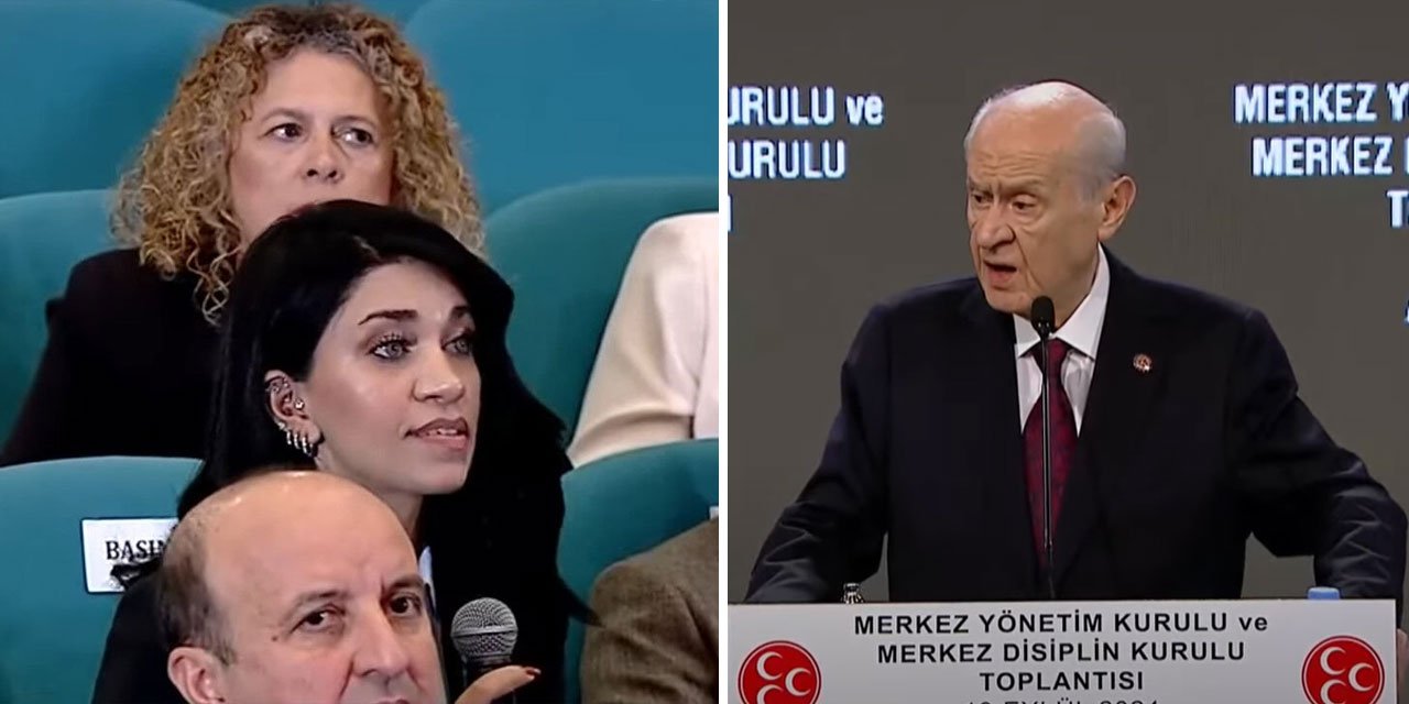 Bahçeli'den gazeteciye: Böyle sapık ve yanlış sorularla...