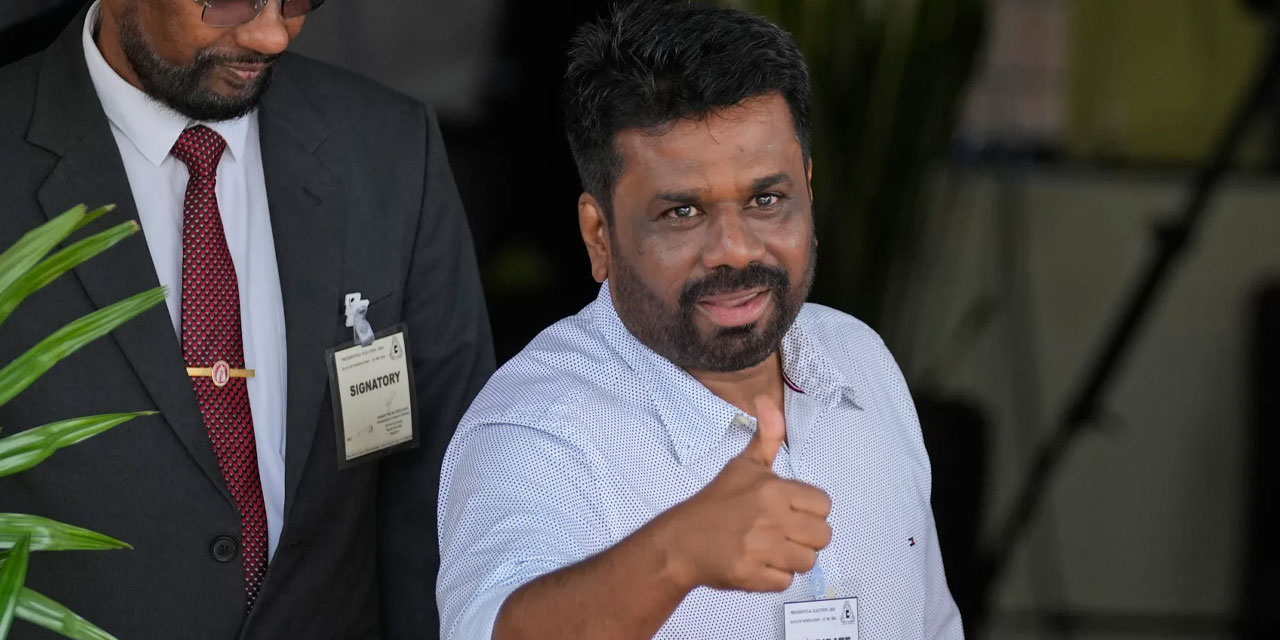 Sri Lanka'da sonuçlar belli oldu: Marksist eğilimli Dissanayake devlet başkanı seçildi