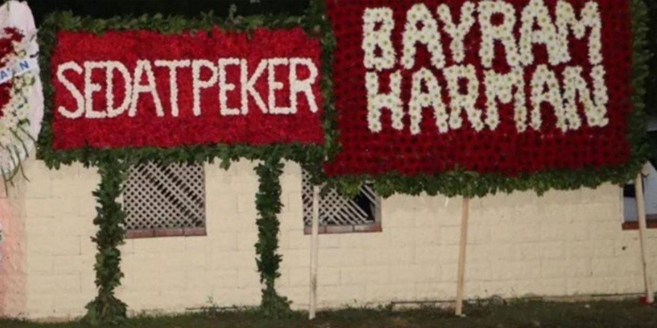 Sedat Peker, MHP’li eski başkanın oğlunun sünnetine çelenk gönderdi