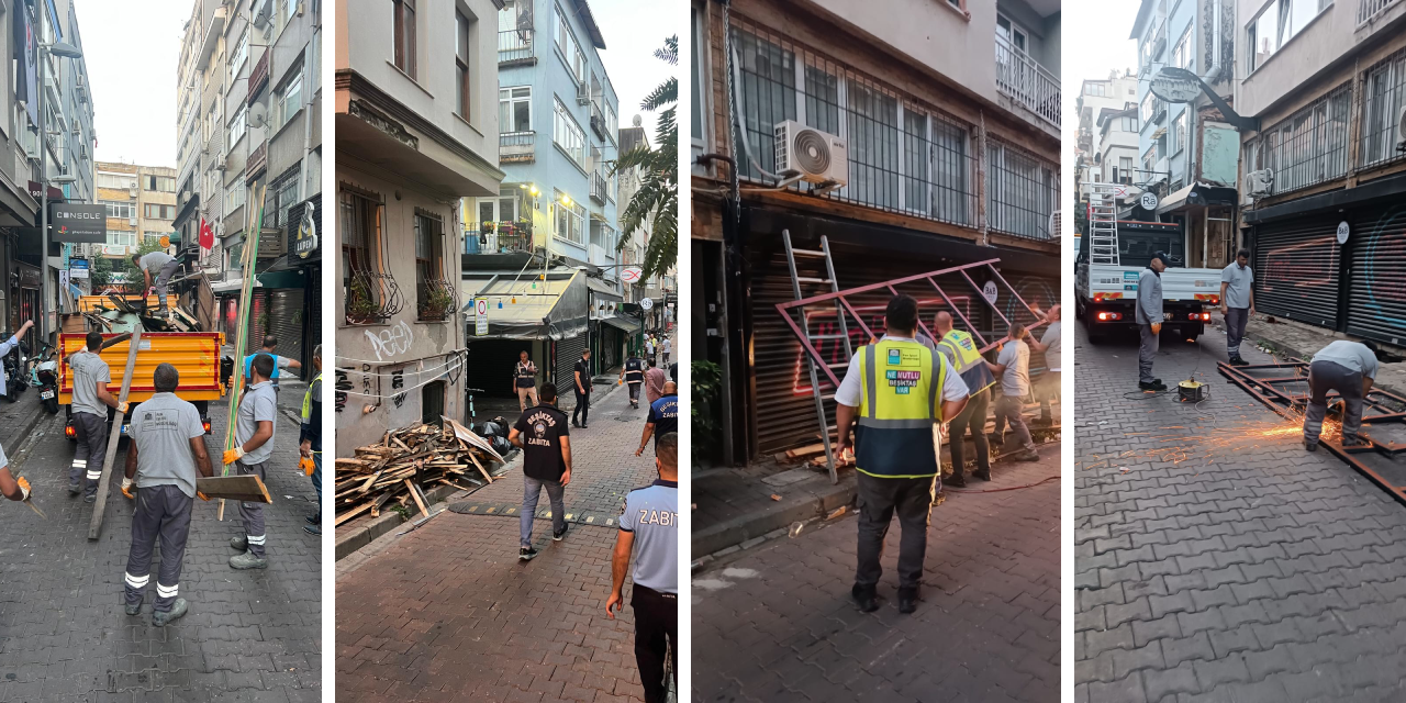 Beşiktaş Belediyesi, Çarşı'daki işgallere geçit vermiyor