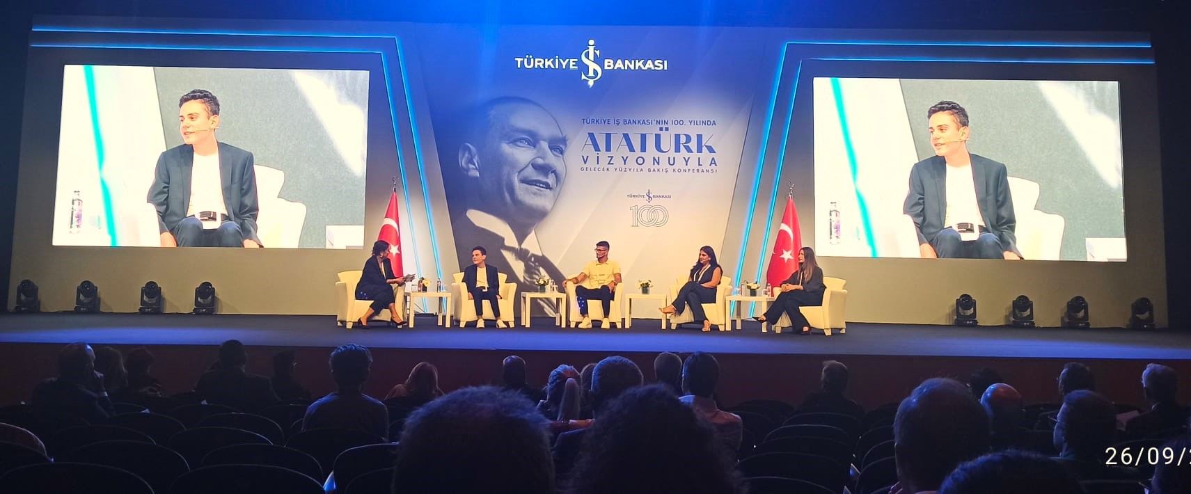 İş Bankası’nın Uluslararası Atatürk Konferansı'nda Atatürk vizyonuyla bilim, sanat ve spor buluşması