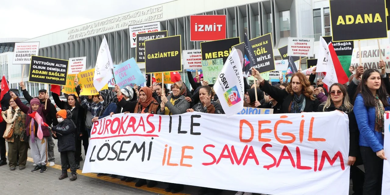 LÖSEV'den 'Lösante Hastanesi'ne 'tam ruhsat verilsin' talebi