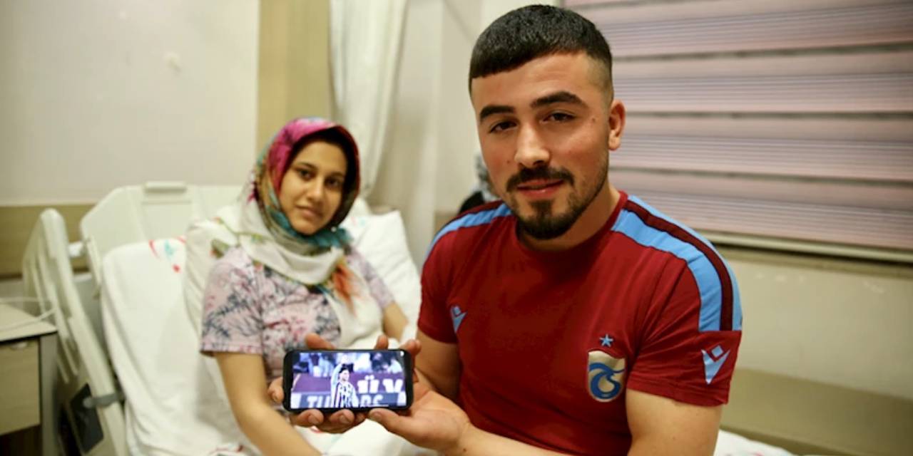 Trabzonspor hayranı, oğlunun ismini 'Baran Azat Bakasetas' yaptı