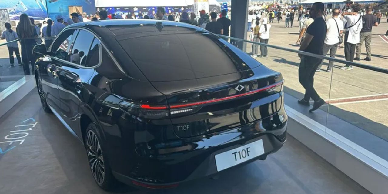 TOGG'un sedan modeli ilk kez Adana Teknofest'te