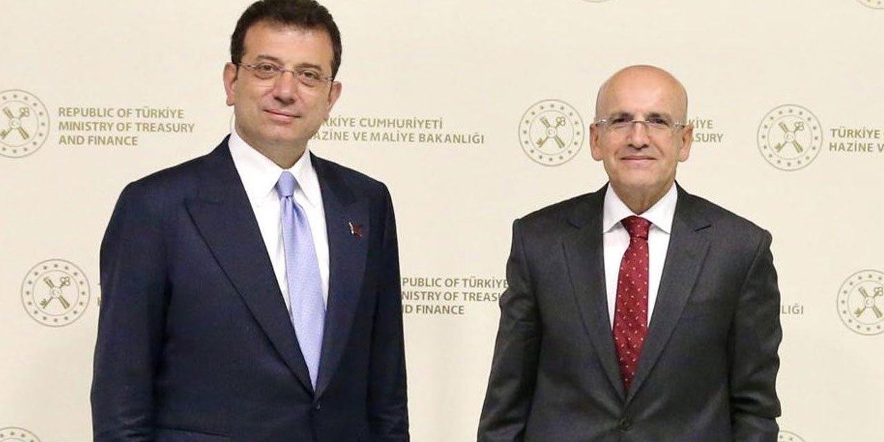 Ekrem İmamoğlu'ndan Mehmet Şimşek'e ziyaret: Gündem metro projelerinin finansal süreci...