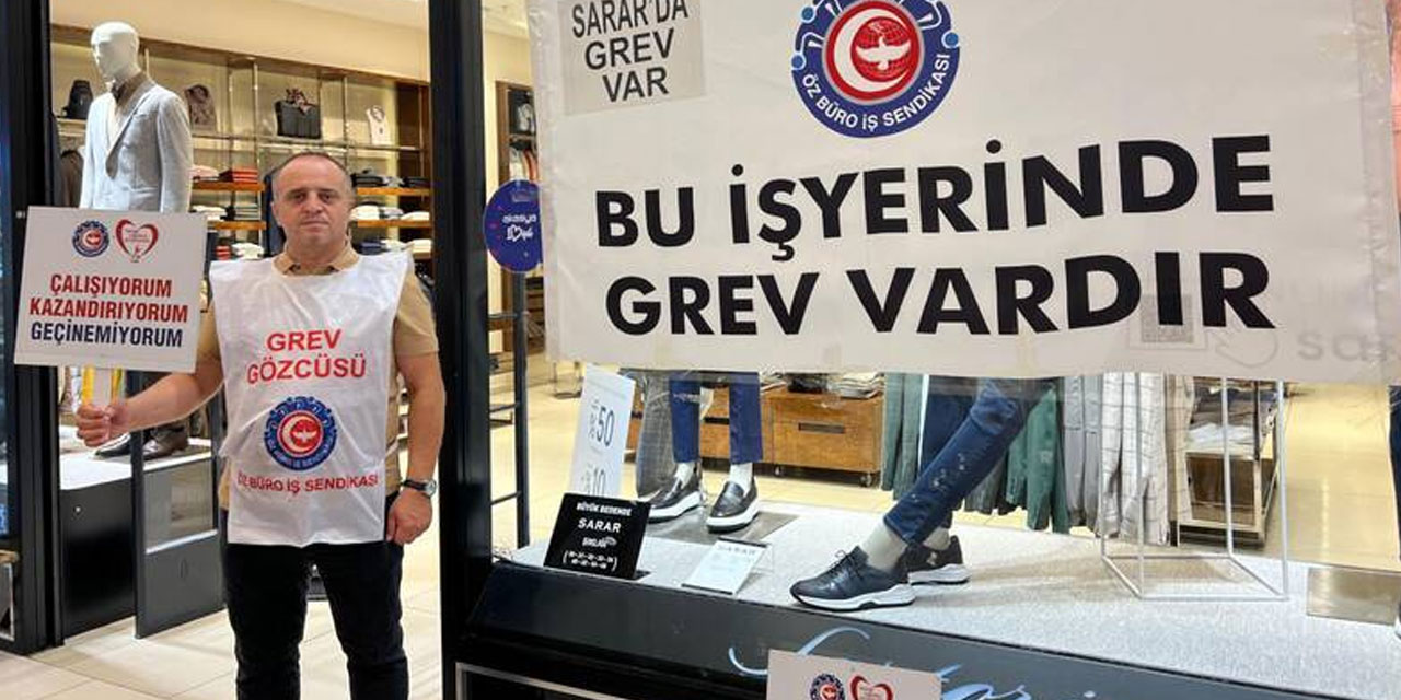 Sarar işçileri grevlerinin 42'nci gününde
