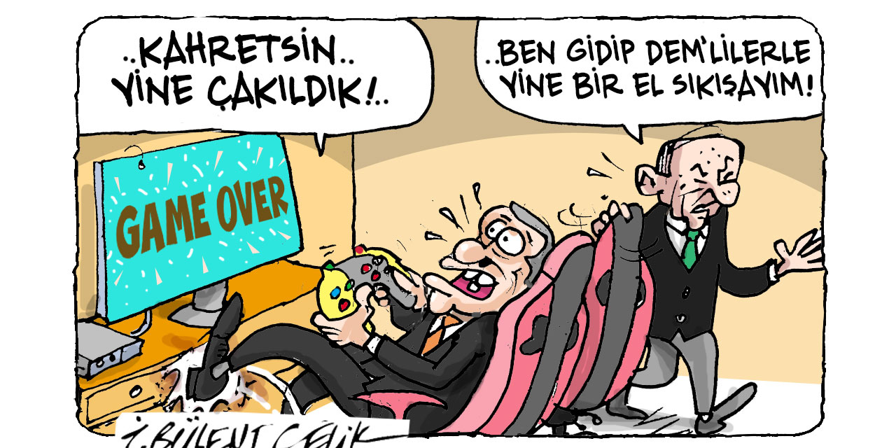 İ. Bülent Çelik'in 11 Ekim 2024 tarihli karikatürü