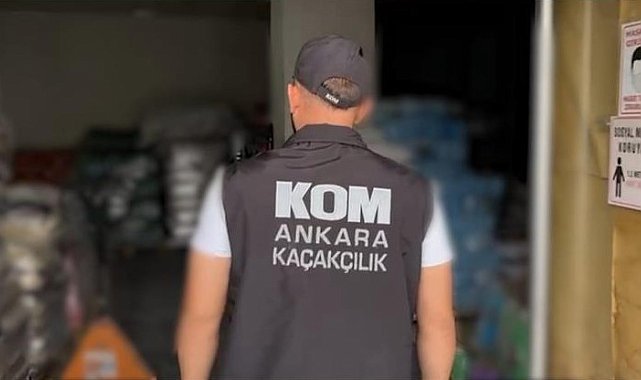 Ankara'da alkol kaçakçılarına yönelik operasyon düzenlendi