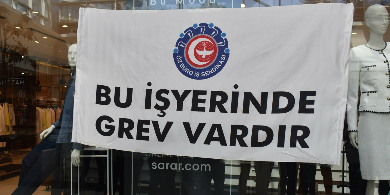 Sarar giyim çalışanlarının grevi 47'nci gününde