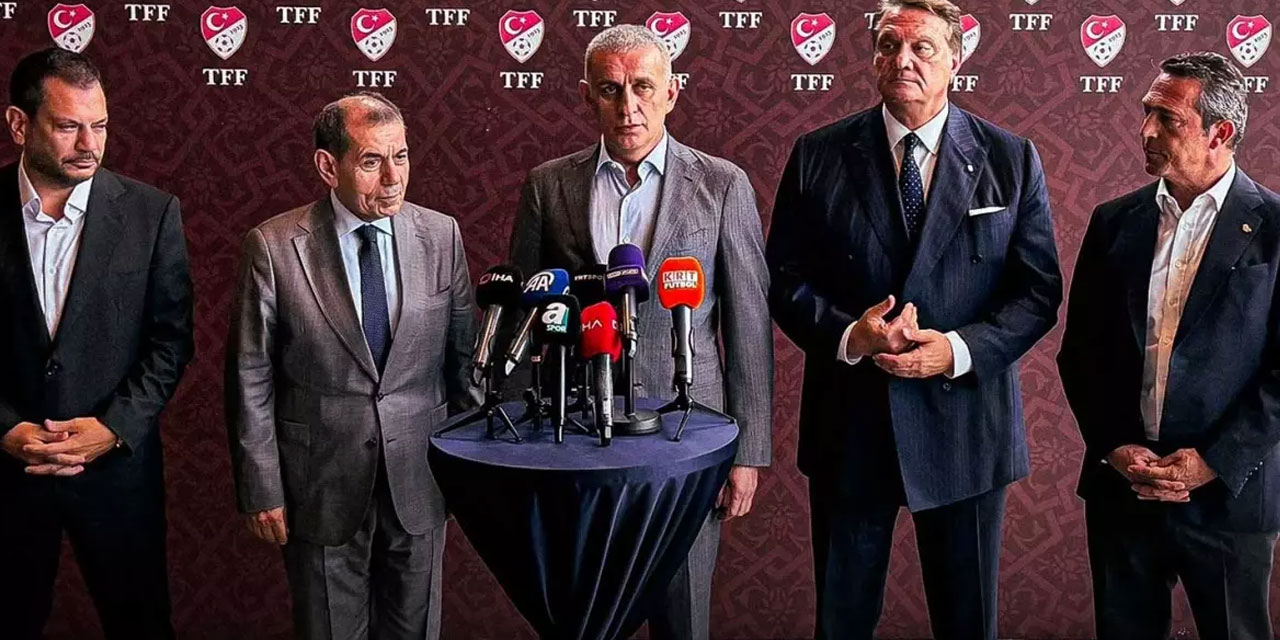 TFF Başkanı Hacıosmanoğlu açıkladı: 4 büyük kulübün başkanları canlı yayında tartışacak