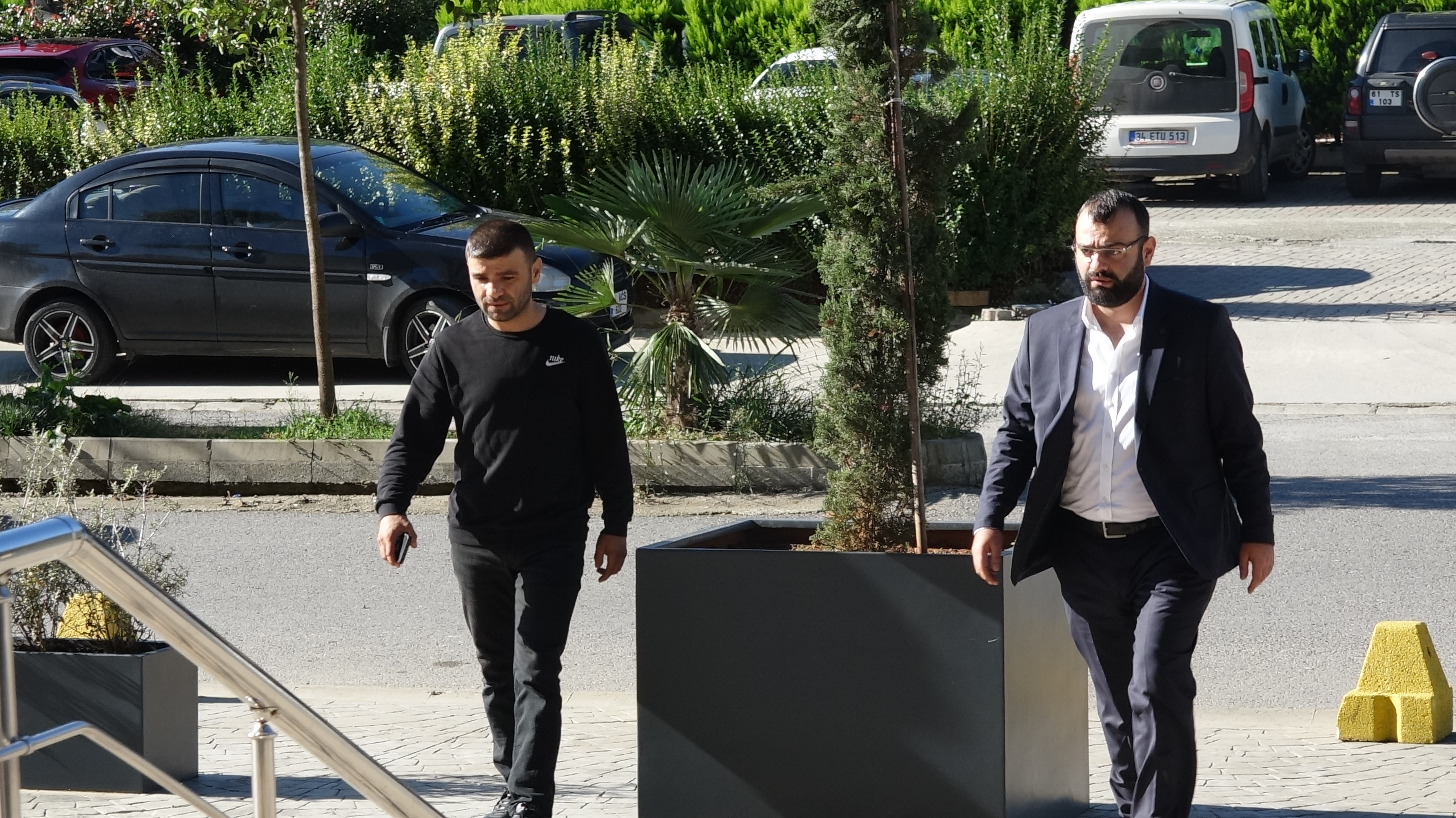 Ogün Samast Trabzon Adliyesi'nde