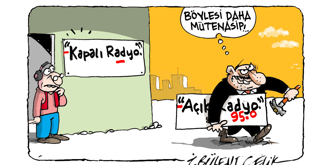 İ. Bülent Çelik'in 18 Ekim 2024 tarihli karikatürü