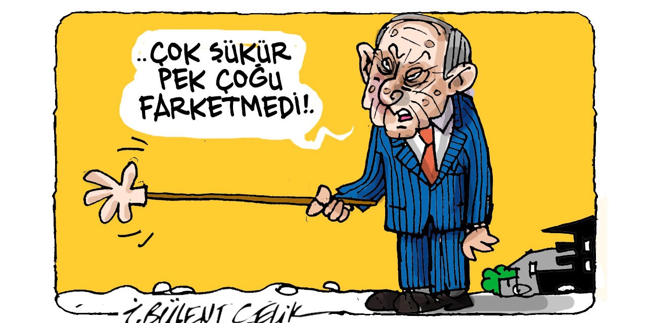 İ. Bülent Çelik'in 19 Ekim 2024 tarihli karikatürü