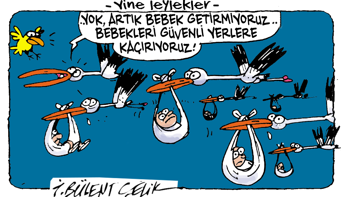 İ. Bülent Çelik'in 20 Ekim 2024 tarihli karikatürü