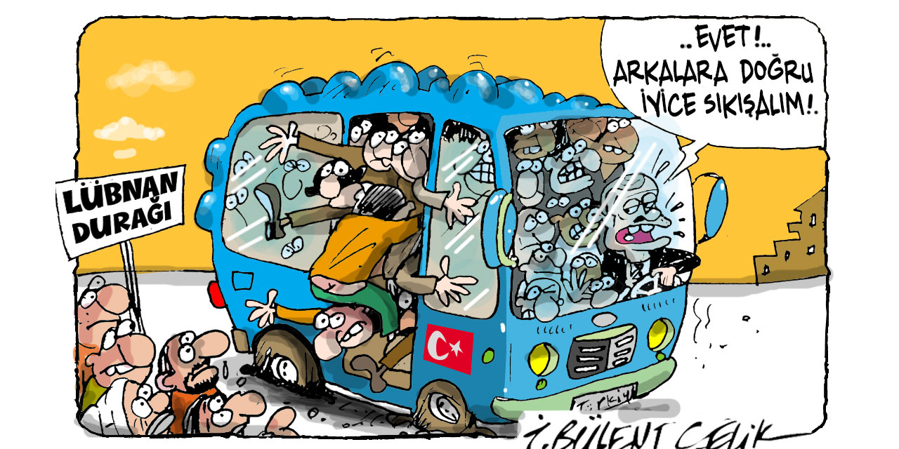 İ. Bülent Çelik'in 21 Ekim 2024 tarihli karikatürü