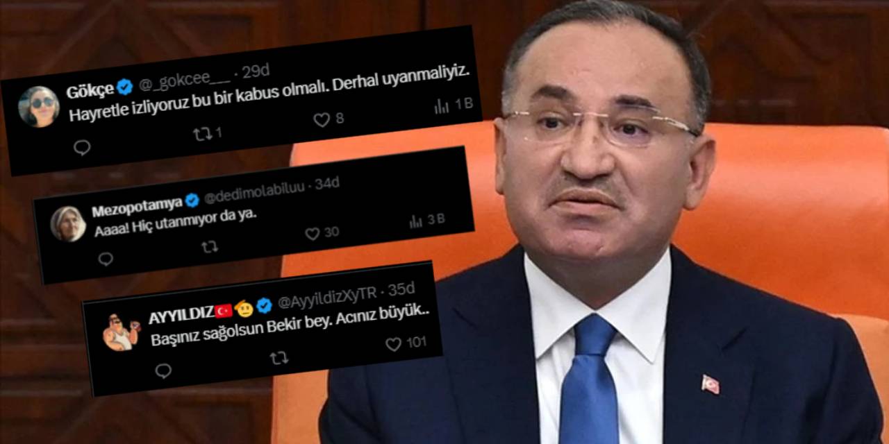 Bekir Bozdağ'ın FETÖ paylaşımına tepkiler art arda geldi