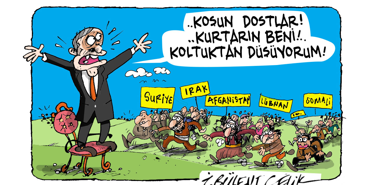 İ. Bülent Çelik'in 22 Ekim 2024 tarihli karikatürü