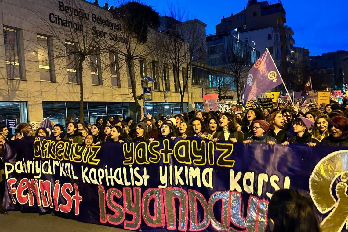 21. Feminist Gece Yürüyüşü’nde gözaltına alınan kadınlara dava açıldı