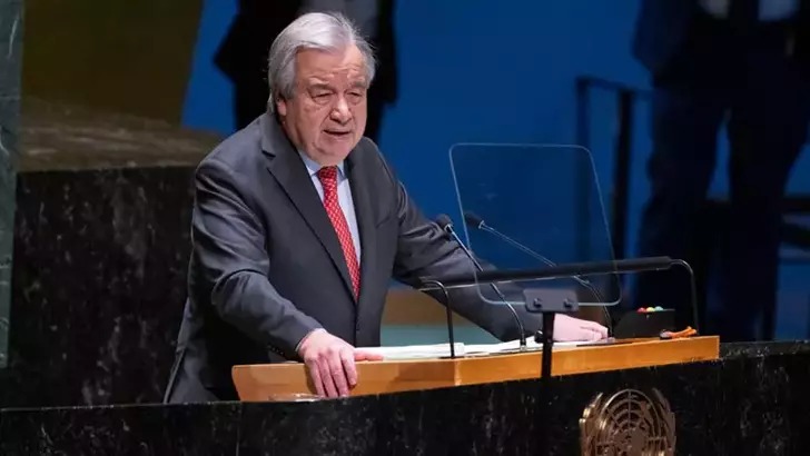 BM Genel Sekreteri Guterres'ten İsrail'e kınama