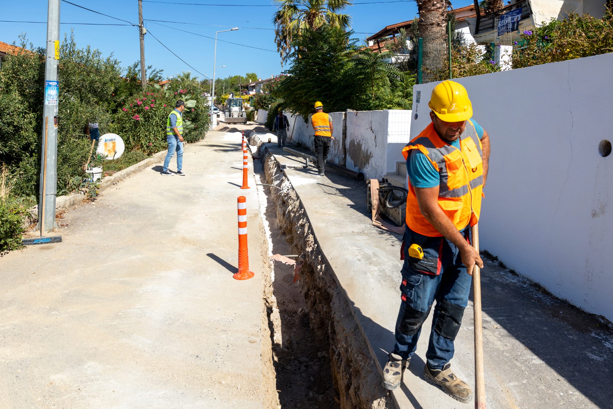 İZSU Çeşme’nin 30 yıllık su sorununu kökten çözüyor